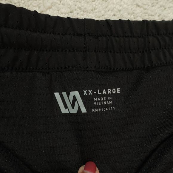 NWT VRST Mens 5” Accelerate Running Short Classic Fit Mid-Rise Pure Black Sz 2XL - Picture 5 of 9